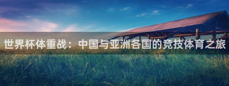 2026世界杯买球：世界杯体重战：中国与亚洲各国的竞技体育之旅